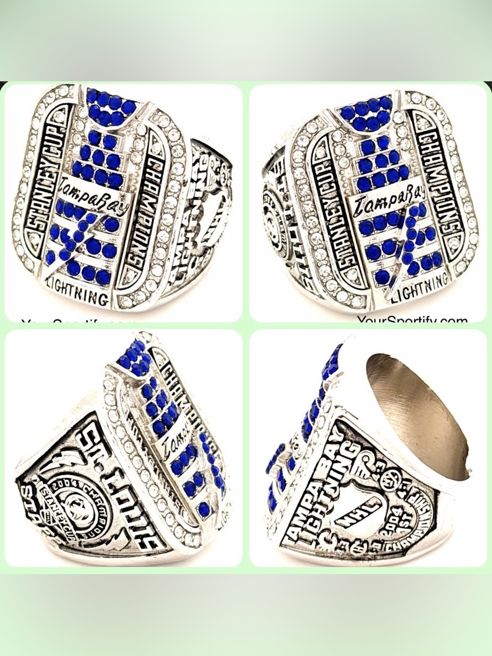 NHL / 2004 Tampa Bay Lightning Championship Ring Replica
